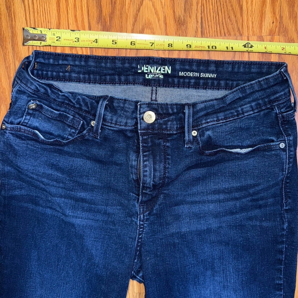 Denizen From Levi's Women's Moder Skinny Denim Jeans Blue Size 31 X 30 - Picture 5 of 8